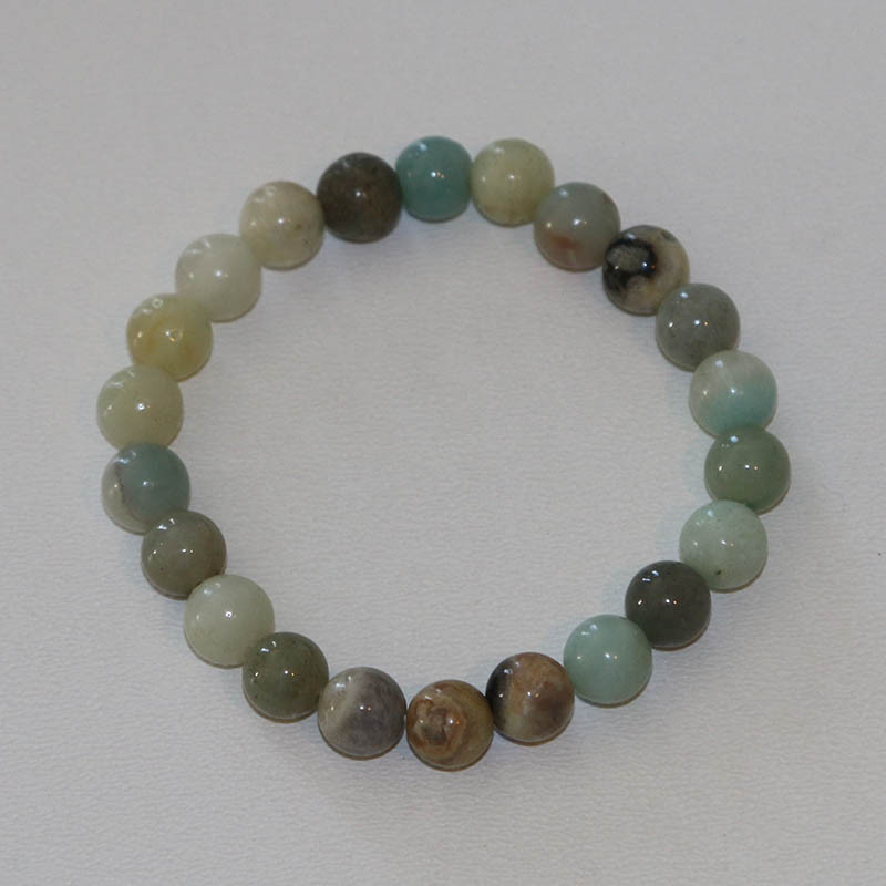 Bracelet Amazonite 8mm | Pierre Naturelle Apaisante Bracelet Amazonite 8mm | Pierre Naturelle Apaisante