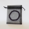 Bracelet Améthyste 8mm | Pierre Naturelle Apaisante
