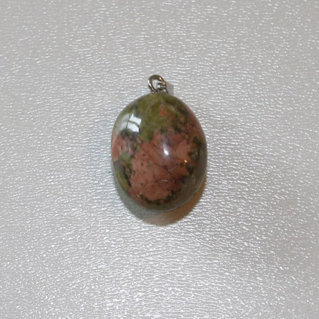 Pendentif Unakite | Pierre d'Ancrage et d'Harmonie